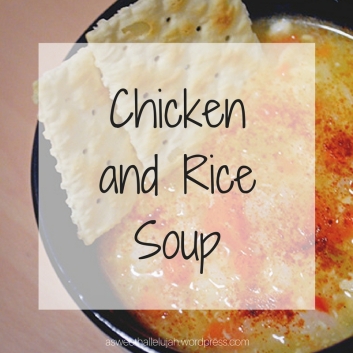 Chickenand RiceSoup